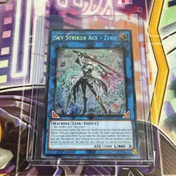 Sky Striker Ace = Zero DUAD-EN049 Secret Rare Yugioh 1st edition NM link - Image 2