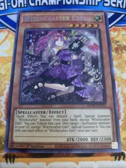 Yugioh Witchcrafter Eden MP20-EN222 1st Edition NM - Image 1