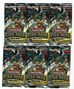 YUGIOH - STAR PACK BATTLE ROYAL X6X PACK LOT ENGLISH BOOSTER PACK 1ST EDITION - Image 1
