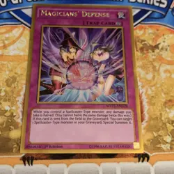 Yugioh Magicians' Defense MVP1-ENG28 1st Edition NM - Image 1