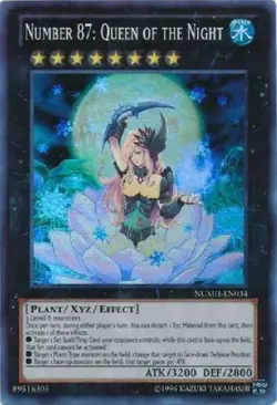 YUGIOH Number 87: Queen of the Night NUMH-EN034 NM - Image 1