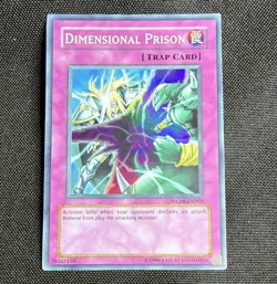 Dimensional Prison WC08-EN003 Limited Ed Ultra Rare Foil English Yu-Gi-Oh! TCG - Image 1