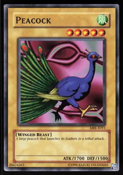 Peacock MRL-E011 Common / Short Print Magic Ruler Yu-Gi-Oh LP - Image 1