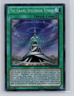 Abyss Rising The Grand Spellbook Tower - NM #ABYR-EN060 12895 - Image 1
