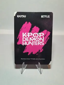 Kayou KPop Demon Hunters MIRA SP KPDH01-SP-005 Holo Foil Anime Trading Card NM - Image 2