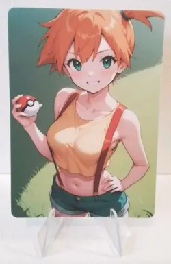 Misty- Pokemon Lewd Anime Double Sided Card AGC CCG - Image 1