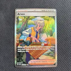 Arven 249/198 Special Illustration Rare Scarlet & Violet Base - NM - Pokemon TCG - Image 1