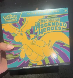 Pokemon TCG Mega Evolution Ascended Heroes ETB Elite Trainer Box English - Image 1