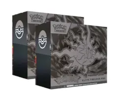2x Pokemon Mega Evolution Pitch Black Pokemon Center Elite Trainer Box PRESALE - Image 1