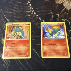 Cyndaquil 18/162 + Quilava 19/162 - Breakthrough - Uncommon - Pokemon Card TCG - Image 1