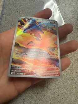 Magby 186/182 Illustration Rare SV04: Paradox Rift Pokemon Card NM - Image 3