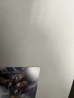 Thor God Of Thunder Borderless Nonfoil Superheros Card #0369 MTG LP - Image 3