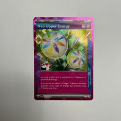 Neo Upper Energy ACE SPEC 162/162 Prize Pack Series Five Holo Pokemon Card - Image 1