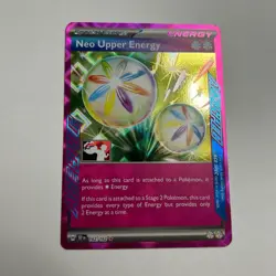 Neo Upper Energy ACE SPEC 162/162 Prize Pack Series Five Holo Pokemon Card - Image 2