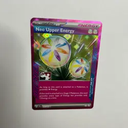 Neo Upper Energy ACE SPEC 162/162 Prize Pack Series Five Holo Pokemon Card - Image 5