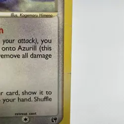 Azurill 31/100 EX Sandstorm e-Series Uncommon Pokemon Card MP - Image 4