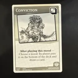MTG Secret Lair Mood Swings - Conviction - Uncommon - Card # 0006- NM - Image 1