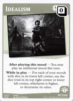 MTG Secret Lair Mood Swings - Idealism - Mythic - Card # 0016 - Image 1