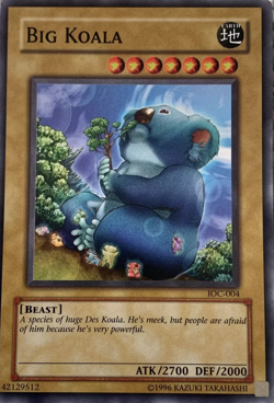 BIG KOALA - IOC-004 YuGiOh TCG Card - Image 1