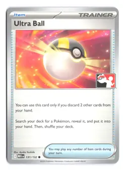 Pokemon Ultra Ball Mega Evolution 131/132 Prize Pack Series 9 - Image 1
