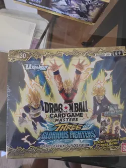Dragon Ball Super Card Game Sealed Three Glorious Fighters Booster Box 🔥 - Image 1