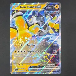 Pokemon TCG 5-Card Holo ex Lot Iron Hands Chi-Yu Golem Mabosstiff Cofagrigus EN - Image 2