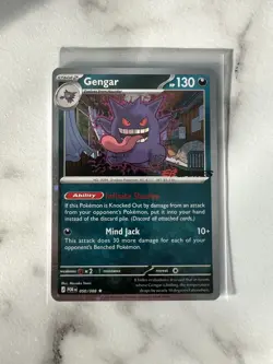 Gengar EB Games promo stamp 050/088 english pokemon - Image 1
