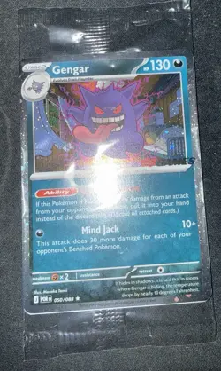Gengar 050/088 2026 EB Games Stamped Promo -English Pokemon TCG Exclusive - Image 1