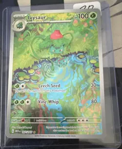 Pokemon TCG Ivysaur 167/165 SV Scarlet & Violet 151 IR Holo ENG 2023 - Image 1