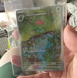 Pokemon TCG Ivysaur 167/165 SV: Scarlet & Violet 151 IR Holo EN 100 HP - Image 1
