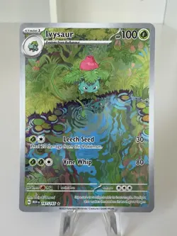 Pokemon TCG Ivysaur Scarlet & Violet 151 IR #167/165 NM - Image 1