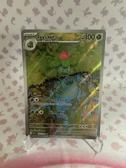 Pokemon TCG Ivysaur Scarlet & Violet 151 IR #167/165 - Image 1
