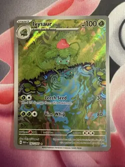 Pokemon TCG Ivysaur Scarlet & Violet 151 IR #167/165 - Image 2