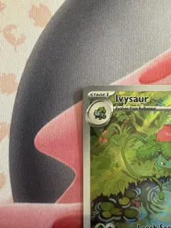 Pokemon TCG Ivysaur Scarlet & Violet 151 IR #167/165 - Image 4