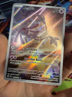 Mesprit 204/191 Surging Sparks Illustration Rare Holo Pokemon NM/M Pack Fresh - Image 4