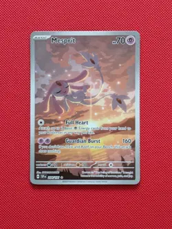 Mesprit 204/191 Surging Sparks Illustration Rare Holo Pokemon Card - NM - Image 1