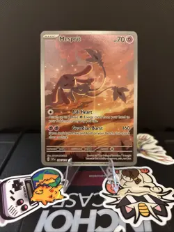 POKEMON MESPRIT SURGING SPARKS 204/191 HOLO ILLUSTRATION RARE NM/M - Image 1