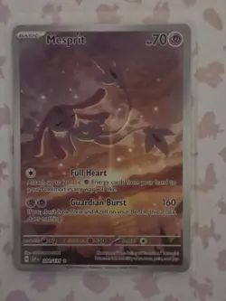 Pokemon - Mesprit - 204/191 - SV08: Surging Sparks - Holo - Illustration Rare - Image 1