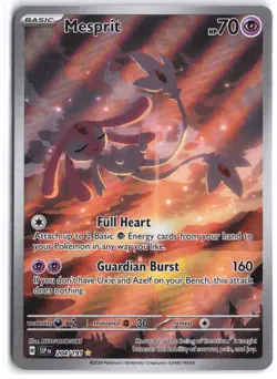 Mesprit 204/191 Illustration Rare Surging Sparks Pokemon NM - Image 1