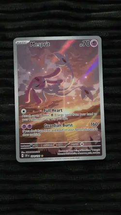 Pokemon Mesprit 204/191 Surging Sparks Illustration Rare Holo NM 2024 - Image 1