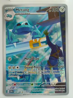 Pokemon TCG Metang 094/086 CRI Chaos Rising SIR Full Art Card NM - Image 1