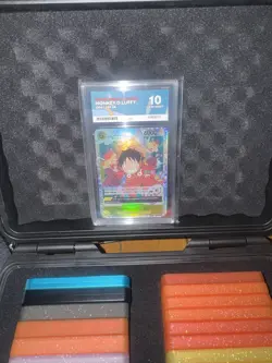 OP07-109 MONKEY.D.LUFFY SR 500 Years In The Future One Piece ACE 10 Error Card - Image 1