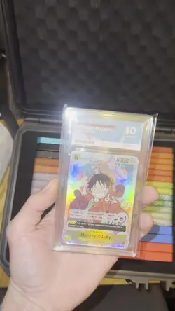OP07-109 MONKEY.D.LUFFY SR 500 Years In The Future One Piece ACE 10 Error Card - Image 2