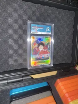 OP07-109 MONKEY.D.LUFFY SR 500 Years In The Future One Piece ACE 10 Error Card - Image 3