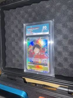 OP07-109 MONKEY.D.LUFFY SR 500 Years In The Future One Piece ACE 10 Error Card - Image 4