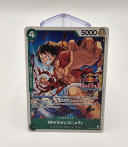 One Piece Card Game Monkey D. Luffy Red Bull Double Don!! Participation Promo - Image 1
