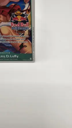 One Piece Card Game Monkey D. Luffy Red Bull Double Don!! Participation Promo - Image 5