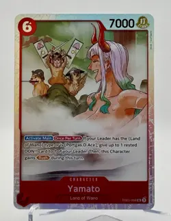 One Piece Card Game Yamato EB02-006 SR Super Rare English Near Mint - Image 1