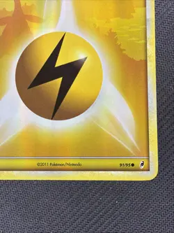 LP/NM Pokemon (Reverse Holo)LIGHTNING ENERGY Card CALL OF LEGENDS 91/95 Ampharos - Image 4