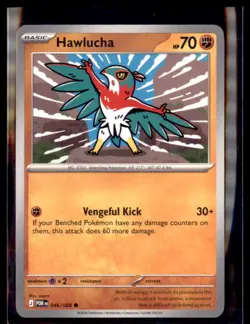 Pokemon Hawlucha 046/088 POR Perfect Order Non Holo 4 card lot - Image 1